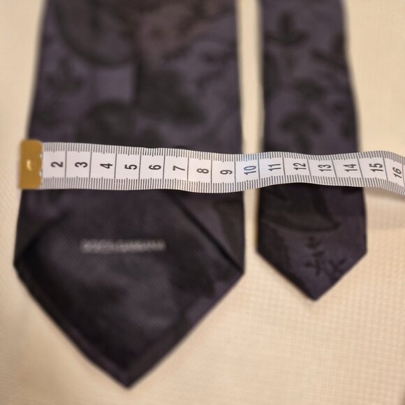 DOLCE & GABBANA Silk Tie - Picture 10 of 10